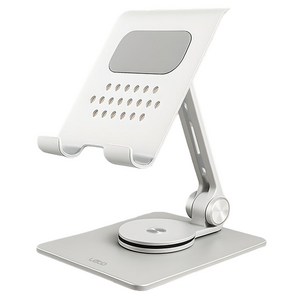 레토 접이식 회전 스틸 태블릿 거치대 대형