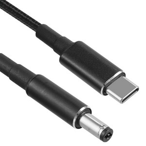 컴스 C타입 DC 전원 변환케이블 100W 5.5 x 2.1 mm TB972