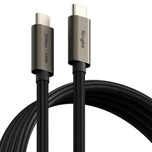 링케 C타입-C타입 240W Gen 2X2 초고속 충전 케이블