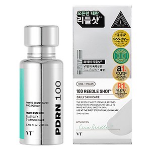 브이티코스메틱 PDRN 100 에센스 30ml + 리들샷 스틱파우치 2ml 10p 세트, 1개