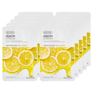 더페이스샵 갈아만든 마스크시트 레몬, 10개입, 1세트