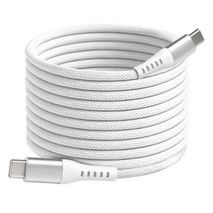 코시 마그네틱 자석형 꼬임방지 고속충전 패브릭 100W C-C타입 충전 케이블