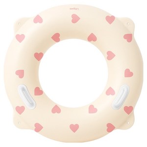 아이오감 성인용 물놀이 원형 튜브 하트 100cm