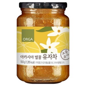 올가홀푸드 아카시아 벌꿀 유자차, 550g, 1개