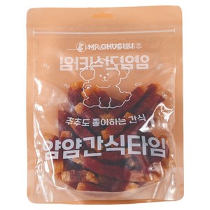 미스터추추 강아지 얌얌 간식 타임, 500g, 혼합맛(오리가슴살/..., 1개