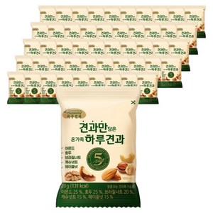 하루견과 견과만 담은 온가족 하루견과