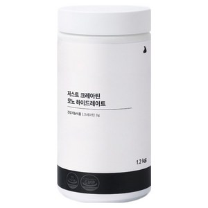 잠백이 저스트 크레아틴 모노 하이드레이트 대용량, 1개, 1.2kg