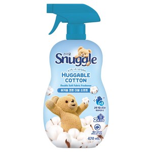 스너글 허거블 코튼 더블 소프트 섬유탈취제 본품, 470ml, 1개