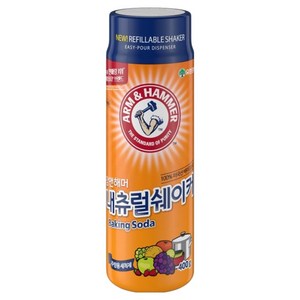암앤해머 내츄럴쉐이커 베이킹소다, 400g, 1개