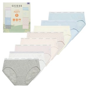 게스언더웨어 주니어 학생 삼각 팬티 8종 세트