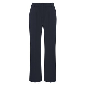 라인어디션 여성용 심플 세미 부츠컷 슬랙스