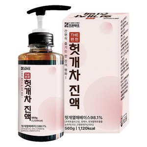 조은약초 더 편한 헛개차 진액, 560g, 1개