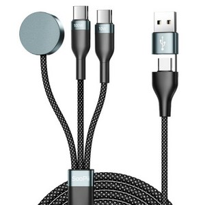 수피 올인원 멀티 PD PPS 100W C타입 애플워치 3in1 초고속 충전 케이블 S61