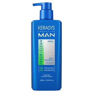 케라시스 프로액티브 맨 탈모증상완화 샴푸 허벌