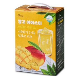 지노 아이스티 망고