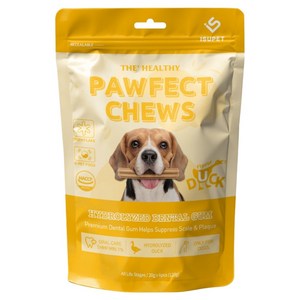 이수펫 파우 츄 강아지 가수분해 덴탈껌, 120g, 오리고기맛, 1개