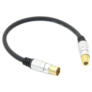 컴스 RF F to PAL F 유럽형 안테나 변환 케이블 NT936