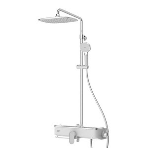 아메리칸스탠다드 큐브 욕실 선반형 레인샤워 3기능 FB5787-6DAK221PA 방문설치