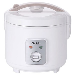 쿠킨 키친플라워 전기 보온밥솥 6인용