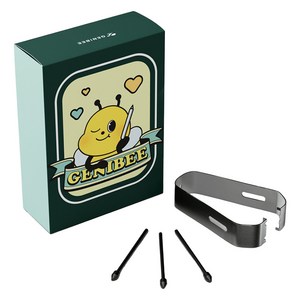 지니비 고무팁 S펜 블랙젤 탄성촉 갤럭시탭 와콤 호환