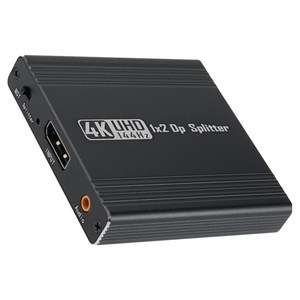 컴스 UHD 4K 144Hz MST 허브 디스플레이포트 1x2 분배기