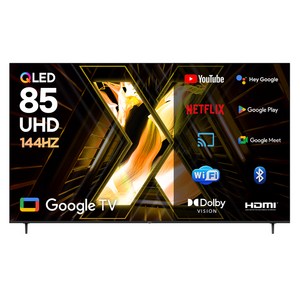 이노스 4K UHD QLED TV, 216cm(85인치), 스마트 TV, 벽걸이형, 방문설치