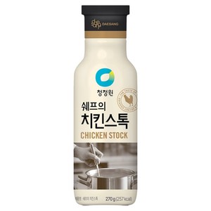 청정원 쉐프의치킨스톡 튜브, 270g, 1개