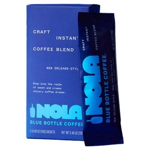 블루보틀커피 블랜드 놀라 크래프트 인스턴트 커피믹스, 14g, 5개입, 1개