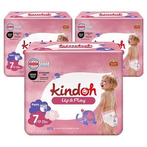 킨도 프리미엄 업앤플레이 팬티형 기저귀 특점보, 7단계, 78매