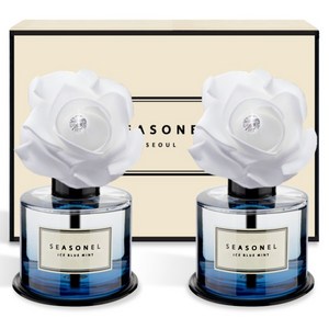 시즈넬 차량용 디퓨저 화이트 로즈 블루 120ml 본품