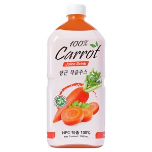 파모빗 당근 착즙 주스 100%, 1L, 1개
