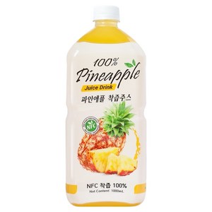 파모빗 파인애플 착즙 주스 100%, 1L, 1개