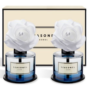 시즈넬 차량용 디퓨저 화이트 로즈 블루 120ml