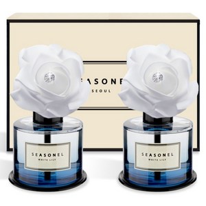 시즈넬 차량용 디퓨저 화이트 로즈 블루 120ml