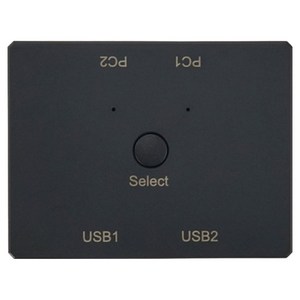 컴스 2:2 USB 2.0 수동 선택기 2대2 스위치
