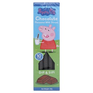 페파피그 초코맛 스트로우, 6g, 10개입, 1개