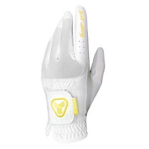 투어골프 여성용 반양피 쿨메쉬 골프장갑 왼손용 TGW-07, 18호(18~19...., 레몬, 1개