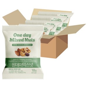 원데이 믹스넛, 18g, 50개