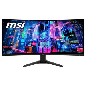 MSI UWQHD MAG 346CQ700 게이밍 180 Ai Vision 무결점 모니터