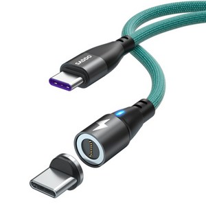 사또 PD 100W 일자형 마그네틱 케이블 + C타입 커넥터 세트