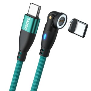 사또 PD 100W 540도 회전형 마그네틱 케이블 + C타입 커넥터 세트