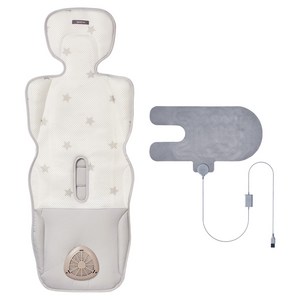 다이치 에어포켓4 영유아 쿨&웜 양면 유모차 라이너 + 온열시트, 베이비스타, 1세트