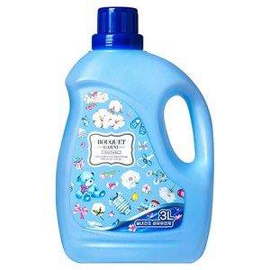 부케가르니 딥퍼퓸 초고농축 실내건조 섬유유연제 베이비파우더 본품, 3L, 1개