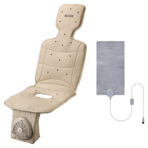 다이치 에어포켓4 토들러 쿨&웜 양면 유모차 라이너 + 온열시트, 모카크림, 1세트