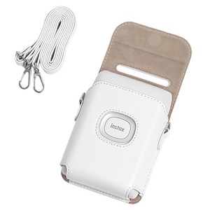 인스탁스 미니링크2 전용가방 + 스트랩 세트 클레이화이트