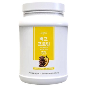 버프 프로틴 아이솔레이트 초코바나나맛, 1.5kg, 1개