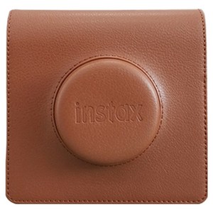 인스탁스 와이드에보 스트랩 포함 전용가방 브라운