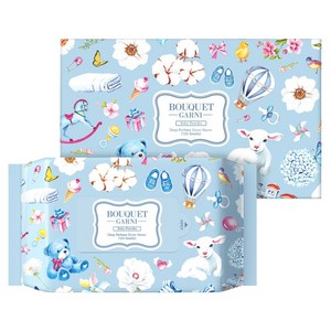 부케가르니 딥 퍼퓸 드라이시트 섬유유연제 베이비파우더 본품, 120개입, 1개