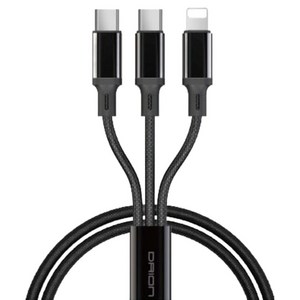 드리온 C핀 C핀 8핀 3in1 메탈 케이블