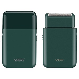 VGR 남성용 휴대용 충전식 미니 전기면도기